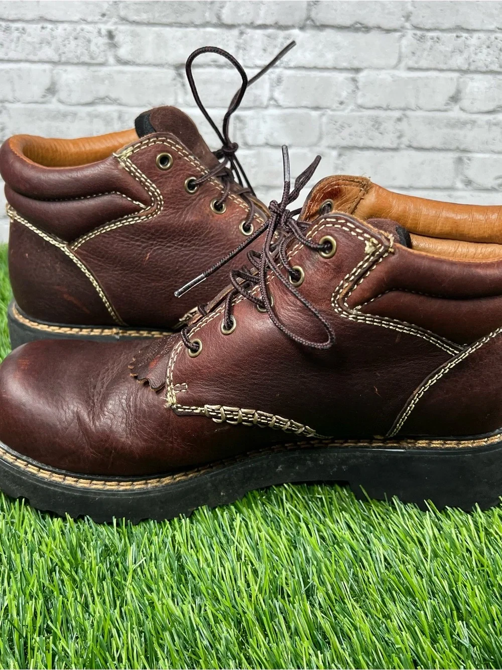 Ariat Canyon Women’s Lace-Up Brown Work Boots 10001254 Size 8.5 B FREE SHIPPING - Picture 6 of 9